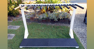 10 Large Board Surf Rack ( PICK UP ONLY  )
