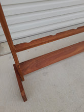 Load image into Gallery viewer, 7 Fishing Rod Rack Hardwood