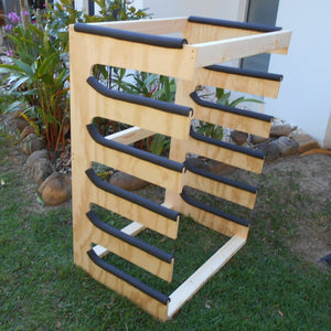 Horizontal 5 Surfboard Rack