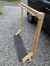 Load image into Gallery viewer, 12 Fishing Rod Rack/Holder Pine
