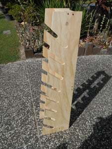 Skateboard Rack for 10 decks - 4 different finishes