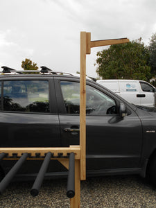 Wetsuit hanger attachment