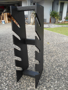 Skateboard rack for 5 decks - 4 different finishes