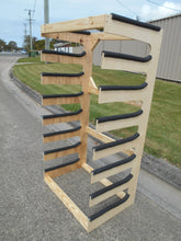 Load image into Gallery viewer, Horizontal 8 Surfboard Rack - indoors - 4 different finishes