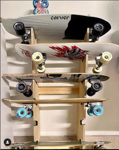 Skateboard for 6 Surf Skates