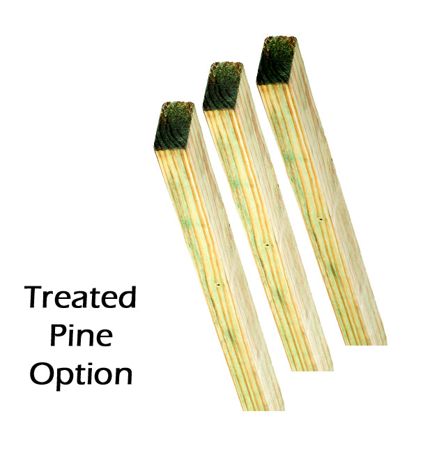Treated Wood option (Outdoors )